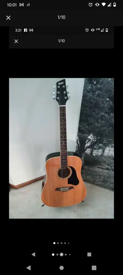 GOOD CONDITION ROCKER 6 STRING GUITAR! ONLY $100 NORTH EDM, View more
