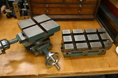 X/Y table and Adjustable Angle Plate, View more