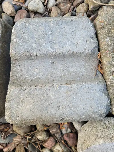 Free interlocking brick! About 40 bricks., View more