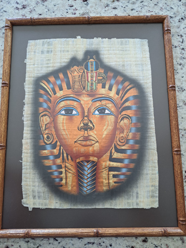 Egyptian papyrus souvenir art for 90$ in Arts & Collectibles in Ottawa - Image 3