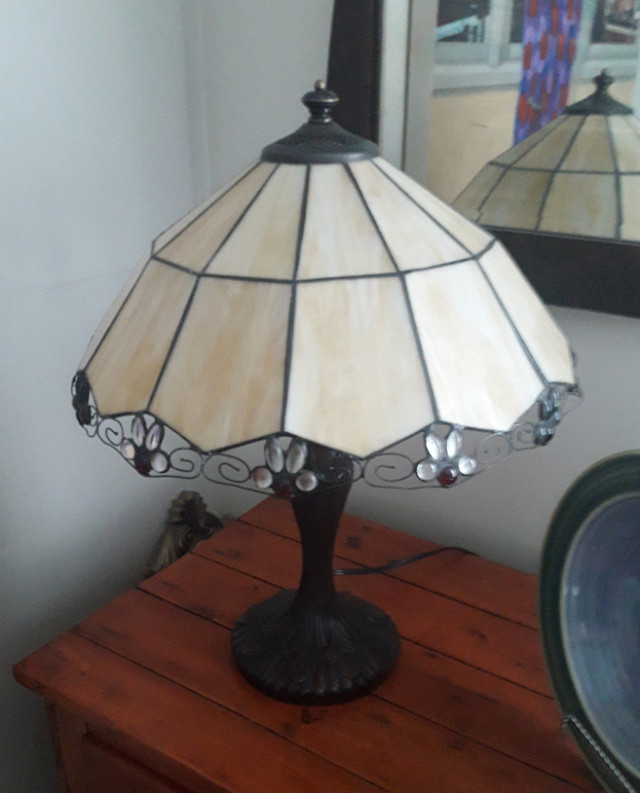 Beautiful Caramel Glass Lamp in Indoor Lighting & Fans in Bridgewater - Image 2