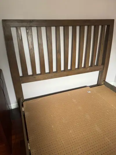 Queen Bedframes Railings and Mattress, View more