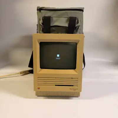 Apple Macintosh SE FDHD Vintage Compact Mac Computer + Heavenly, View more