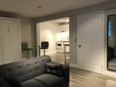 LOFT MEUBLÉ JARDIN ST-ROCH, RÉNOVÉ, FORMULE TOUT COMPRIS, WI-FI