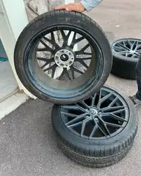4 mag wheels on rim