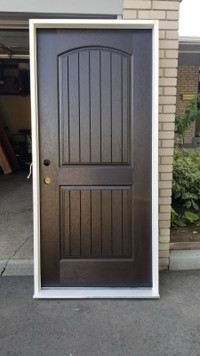  Exterior door 36 x 80 brand new complete system includes frame