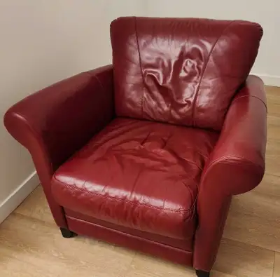 Jaymar Genuine Leather Armchair, View more