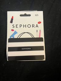 $25 sephora gift card