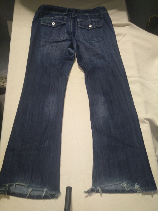 pants: Younique Flared Bell Bottom Jeans Size 13 barely worn in Women's - Bottoms in Cambridge - Image 2