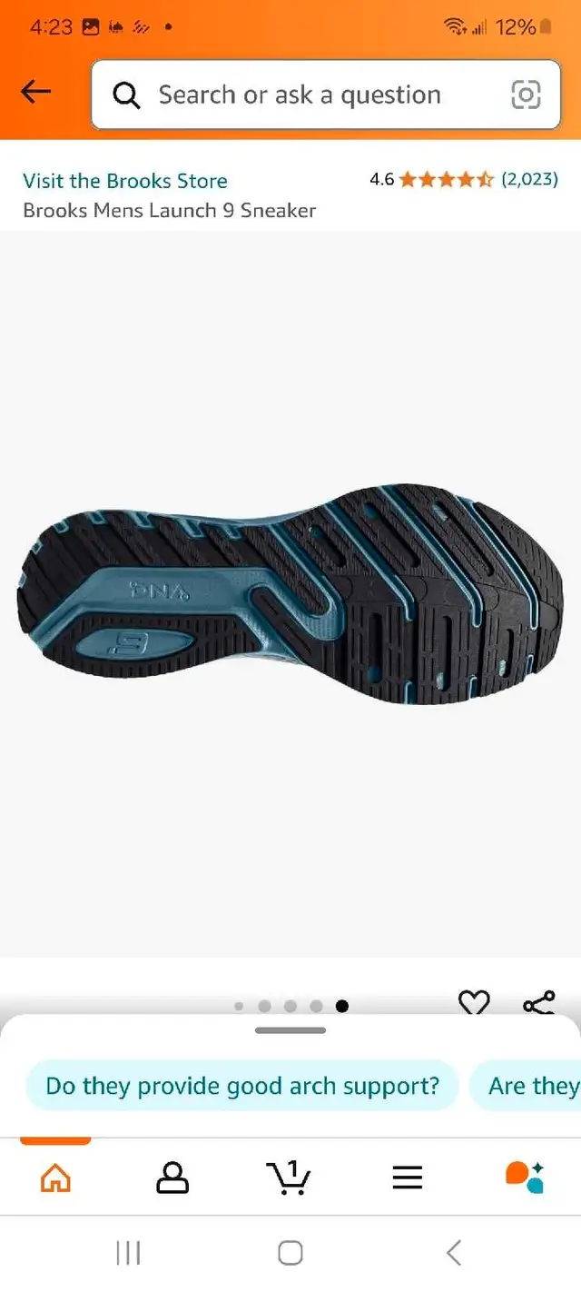 Men's sport Brooks launch 9 sneakers in Men's Shoes in Kitchener / Waterloo - Image 8