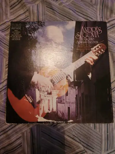 Andres Segovia Vinyl Record, View more