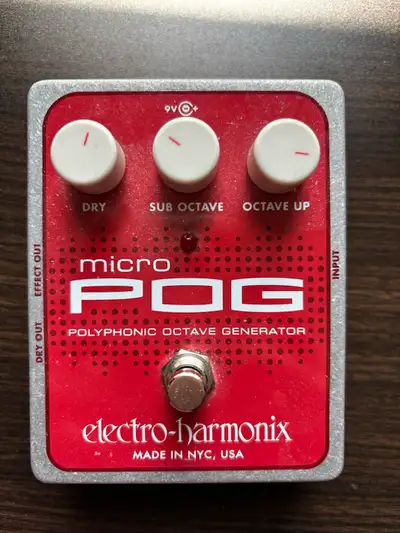 An Electro Harmonix micro pog in good condition. Selling because I got a new pedal that covers octav...