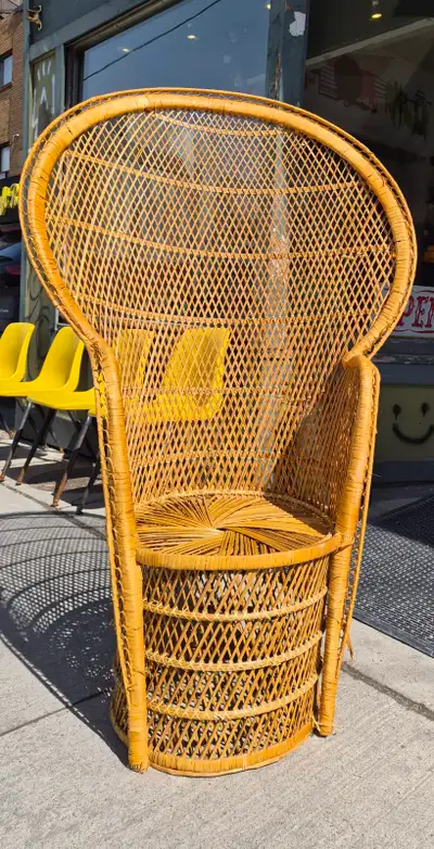 Vtg. Peacock Chairs, View more