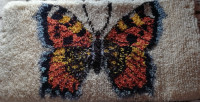 Tapis décoratif papillon