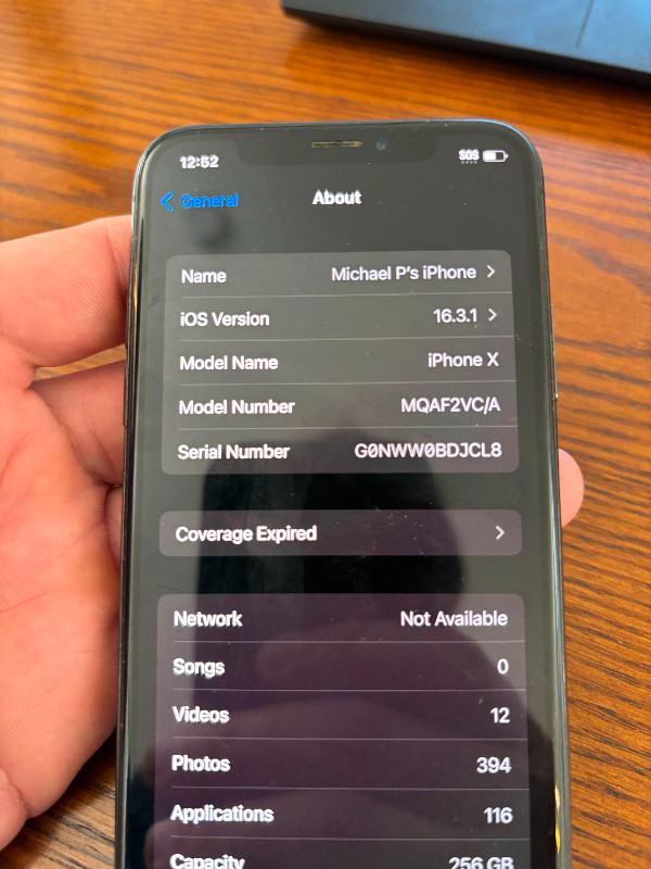 iPhone X. 256 GB in Cell Phones in Kingston - Image 4