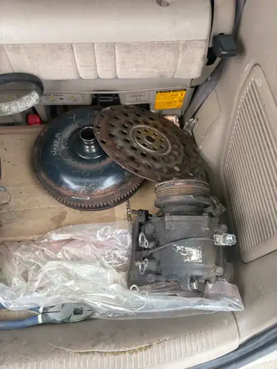 Selling used automatic transmission and components compatible with 1998-2001 Honda CRV AWD models, s...