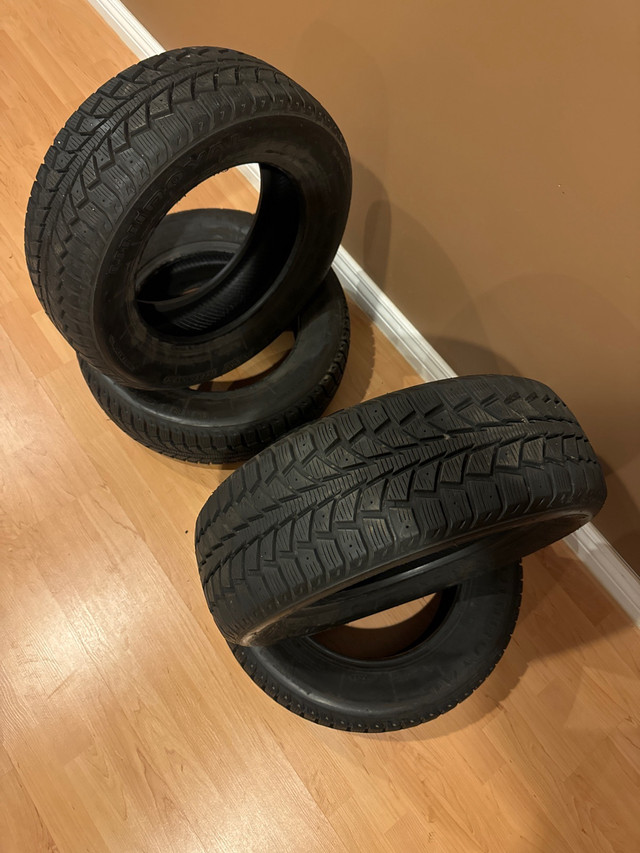 14” UNIROYAL SNOW TIRES FOR SALE  in Tires & Rims in Hamilton - Image 2