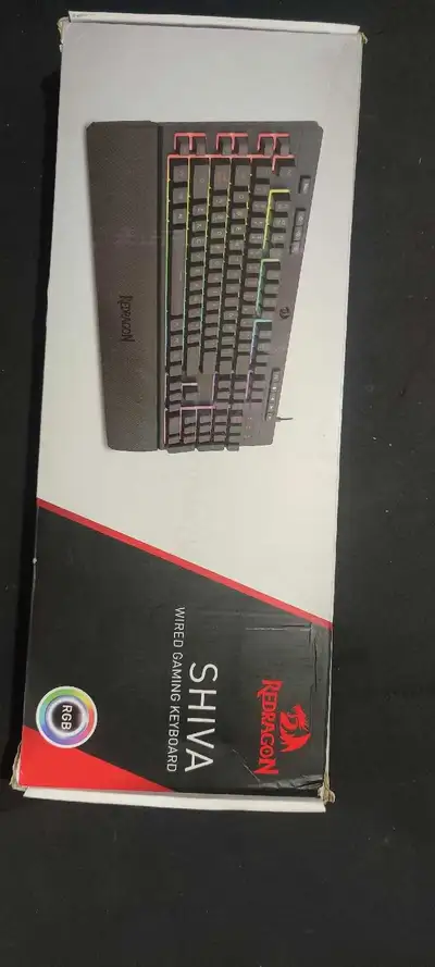 New Redragon shiva wired gaming keyboard K512RGB, View more