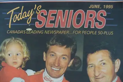 Wayne Gretzky.....today's seniors, View more