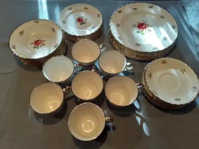 Vaisselle de mariage vintage de qualité (1930-1940), View more