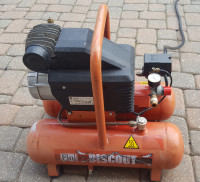 BISCOUT 4.2 GAL TWIN STACK AIR COMPRESSOR