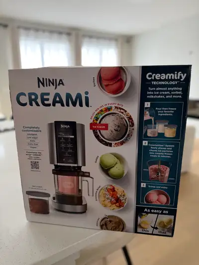 ninja creami - brand new , View more