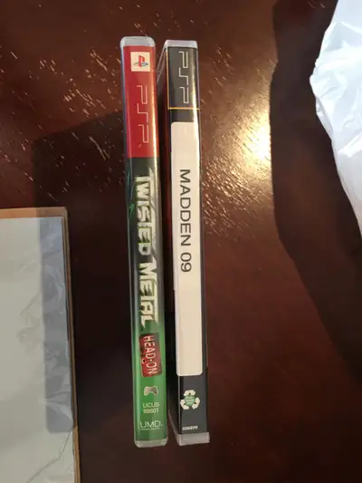 I’m selling 2 PSP games, View more