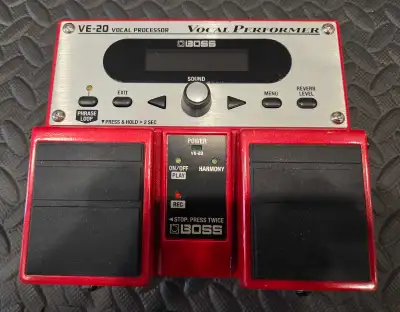 Boss VE-20 Vocal Performer pedal, View more