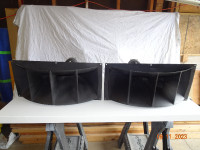 PAIR of ALTEC LANSING 511B SECTORAL HORNS with H.F. DRIVERS