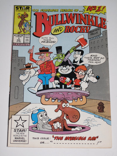 Bullwinkle and Rocky#'s 1,2,3,4,5,6 & 7 comic book, View more