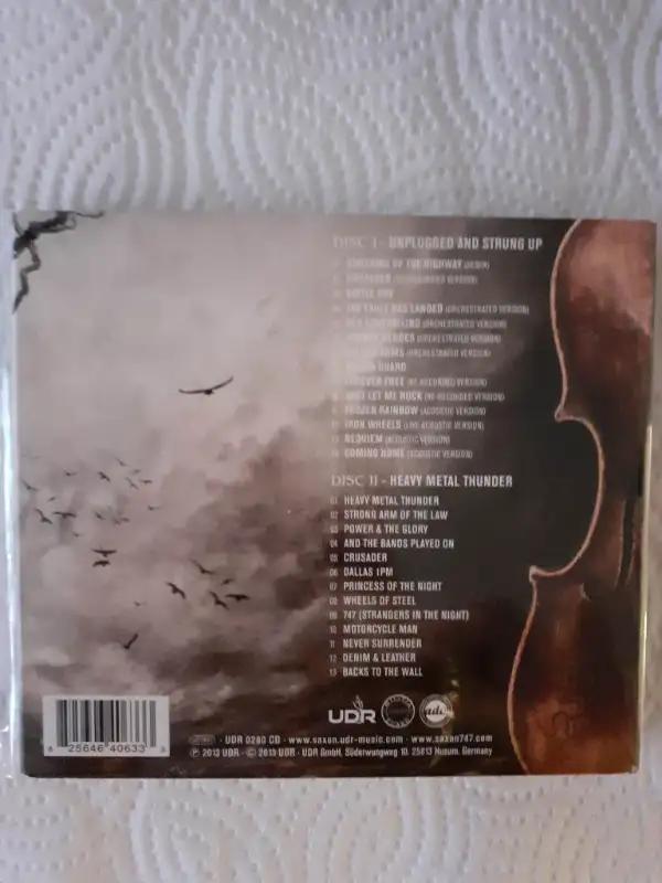 SAXON ! UNPLUGGED AND STRUNG UP 2 CD DIJIPACK RARE ! NEW in CDs, DVDs & Blu-ray in City of Toronto - Image 3