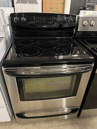 Kenmore stainless steel 5 burner glass top stove 