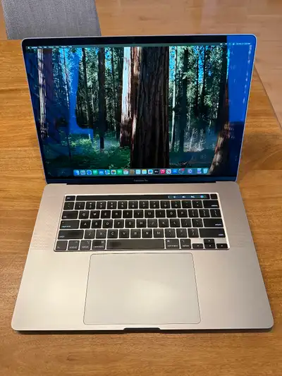 Powerful and well-maintained MacBook Pro 16” featuring an Intel i9 8-core processor, 16GB RAM, and a...