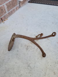 Antique buggy step  cast iron
