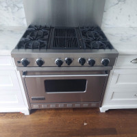 Professional Gas oven and hood for sale