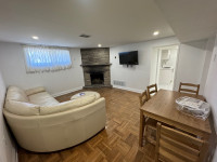 Fully furnished bright and spacious one bedroom basement 