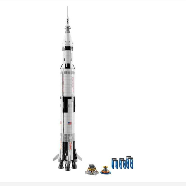 LEGO Apollo 11 Saturn V Rocket #92176 in Toys & Games in Sault Ste. Marie - Image 3