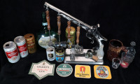 Vintage Bar Decor and Barware (Utensils, Cans, Coasters, etc)