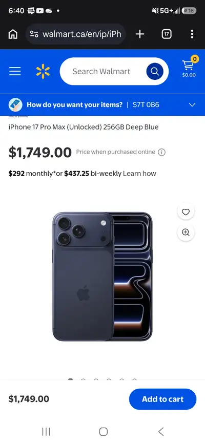 Iphone 17 pro max. 256 GB. Brand new. Asking 1400.00. OBO, View more