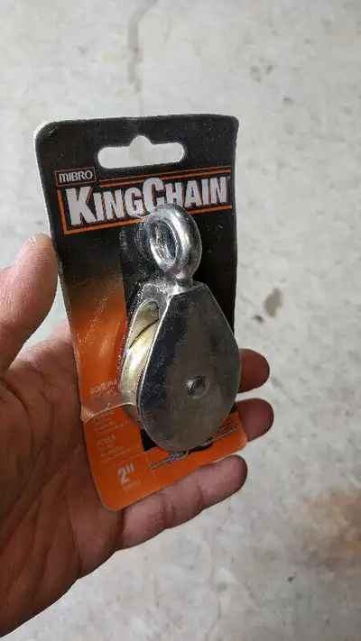KingChain Rope Pulley Single Sheave - 2 in., View more