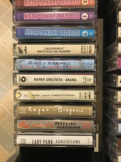 23 Polish Cassettes 10 Basia  Demarczyk Skaldowiewie etc., View more