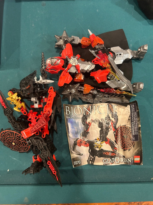 Lego Bionicle Lot  in Toys & Games in Cambridge