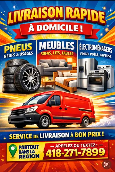 SERVICE DE DÉMÉNAGEMENT & LIVRAISON, View more