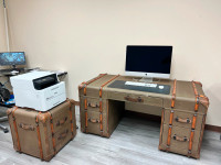 Restoration Hardware Timothy Oulton Richards' Trunk Desk & Chest