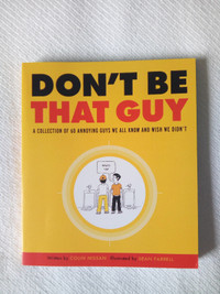 "Don't Be That Guy" Funny Coffee Table Book