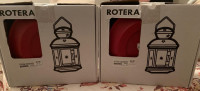 Ikea Rotera tea light lanterns
