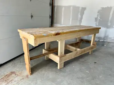 Wooden Workbench, View more