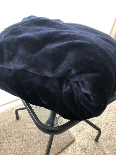 Plush Blanket - Navy Blue, View more