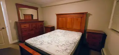 Queen Size Solid Cherry Bedroom Set, View more