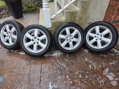 Firm price. If ad is up they're available. 17x7 Toyota Camry rims in excellent condition with NEVER...